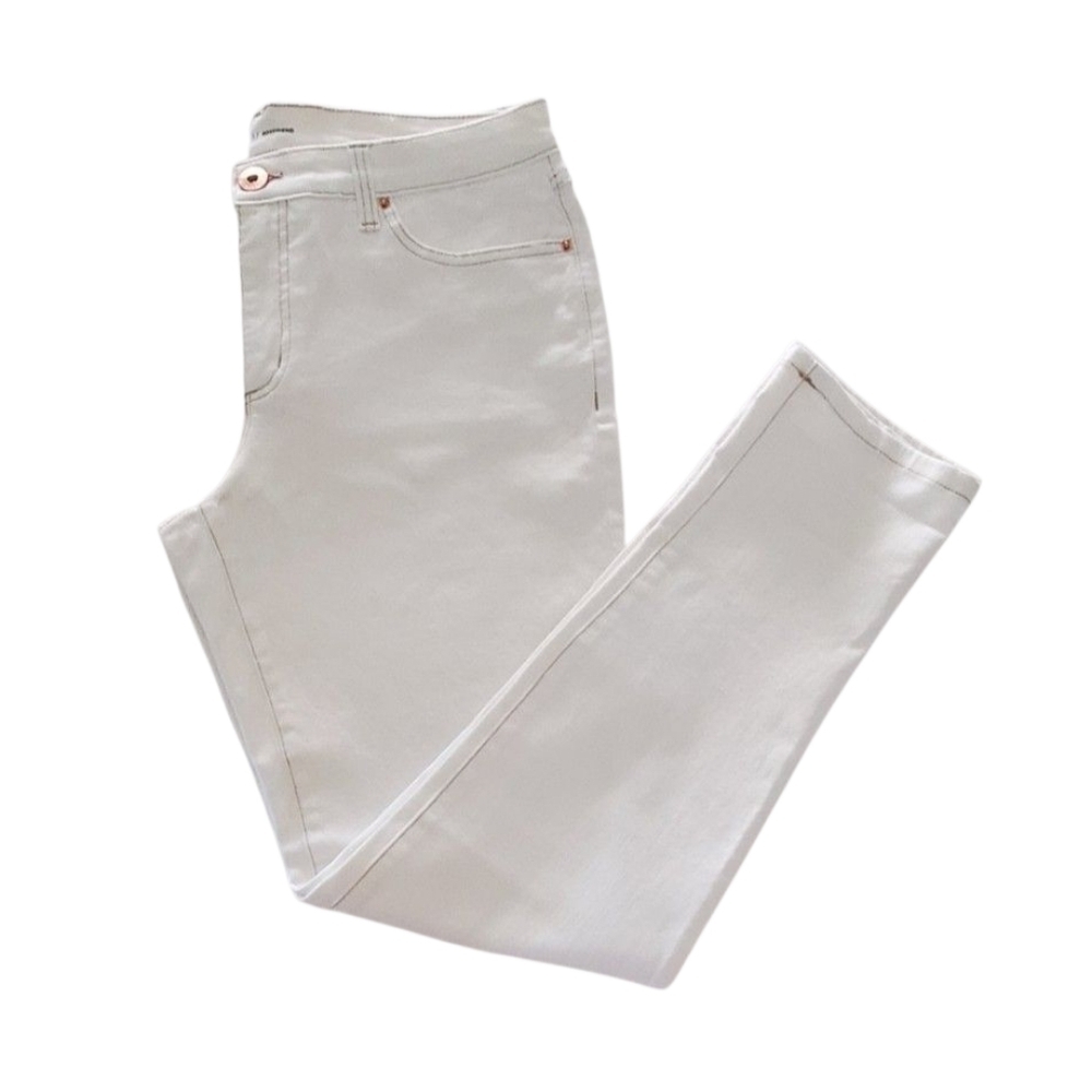 INC International Concepts Womens White Boyfriend Straight Leg Jeans Size 8/29 - Picture 6 of 8